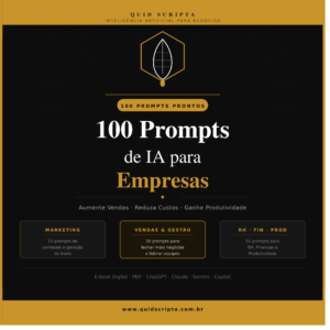 Empresas: 100 prompts de IA